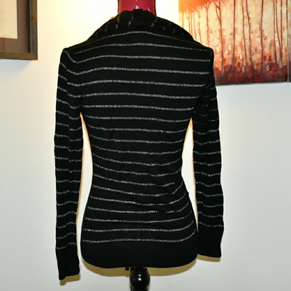 WHBM LONG SLEEVE COWL-NECK SWEATER - Picture 3 of 7